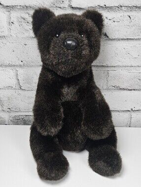 GUND Brown Teddy Bear Plush 16 Inch Style 933 Soft Fuzzy Stuffed Animal